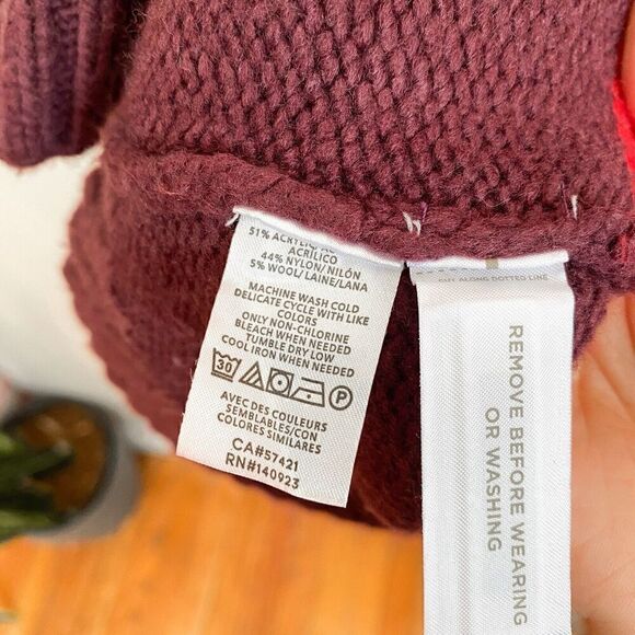 Ann Taylor Colorblock Turtleneck Tunic Sweater Women’s Size XS Pink Sea Shell - Picture 6 of 8